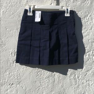 Girls Size 6 Blue Cotton Uniform Skirt